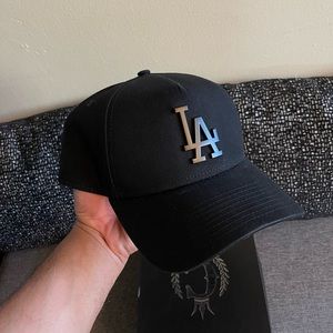 Los Angeles Dodgers 'Metal Badge' 9FORTY A-Frame Snapback
